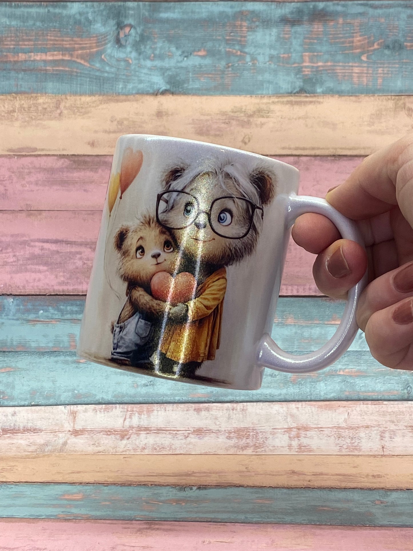 Keramiktasse „Oma, du bist einfach unent-bär-lich“