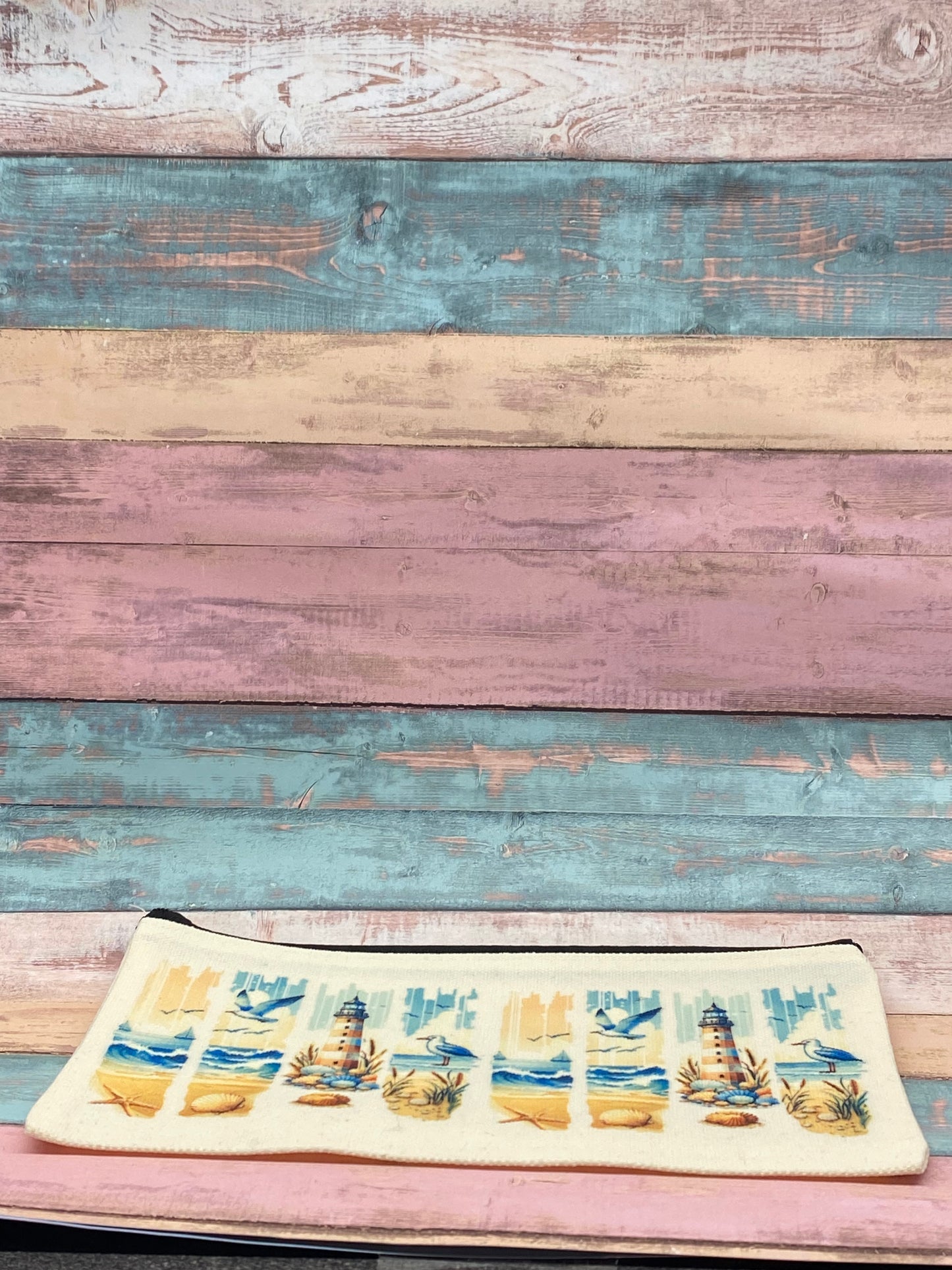 🧵 Mäppchen „Mädelkram“ – maritimes Design