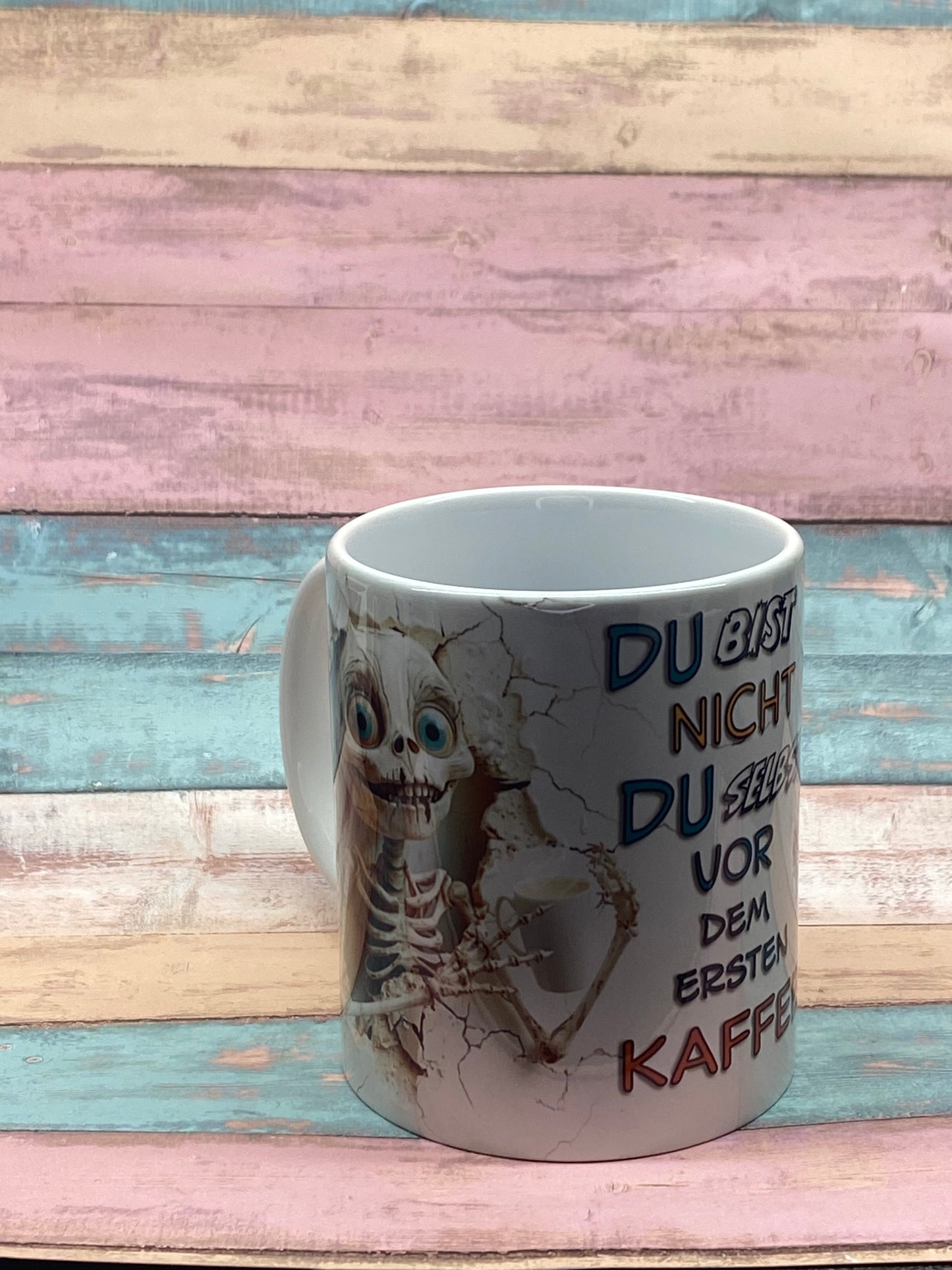 ☕ Lustige Kaffeetasse „Du bist nicht du selbst vor dem ersten Kaffee“