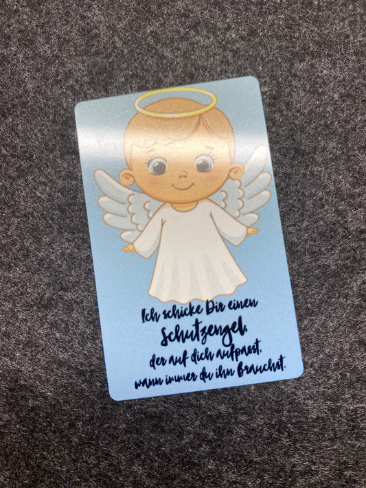 Personalisierte Schutzengelkarte