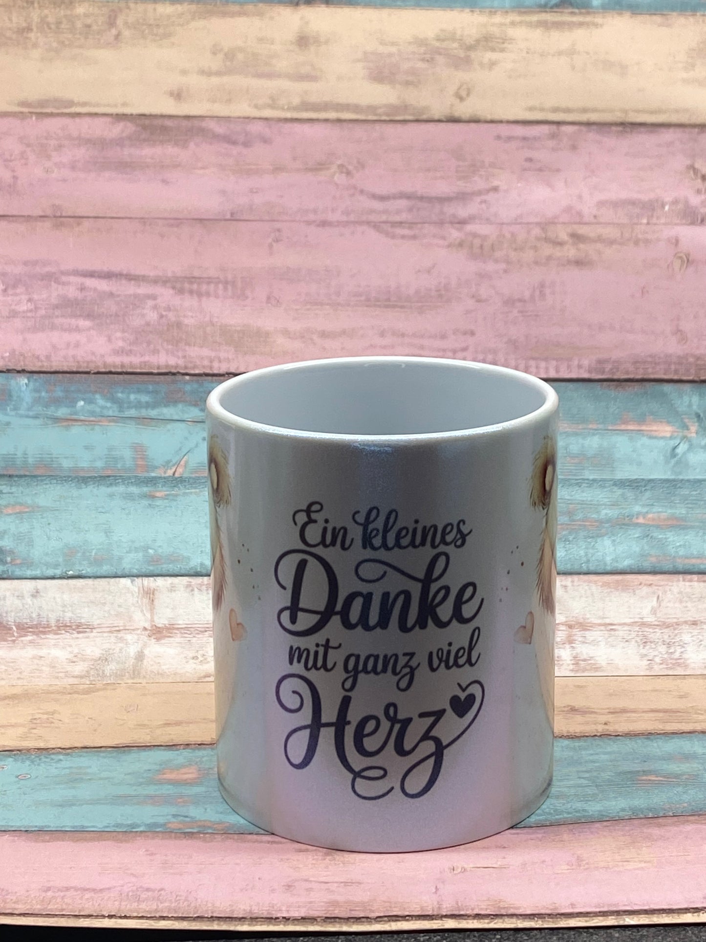🧸 Keramiktasse „Ein kleines Danke mit ganz viel Herz“