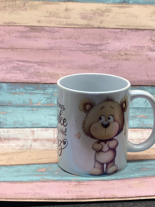 🧸 Keramiktasse „Ein kleines Danke mit ganz viel Herz“