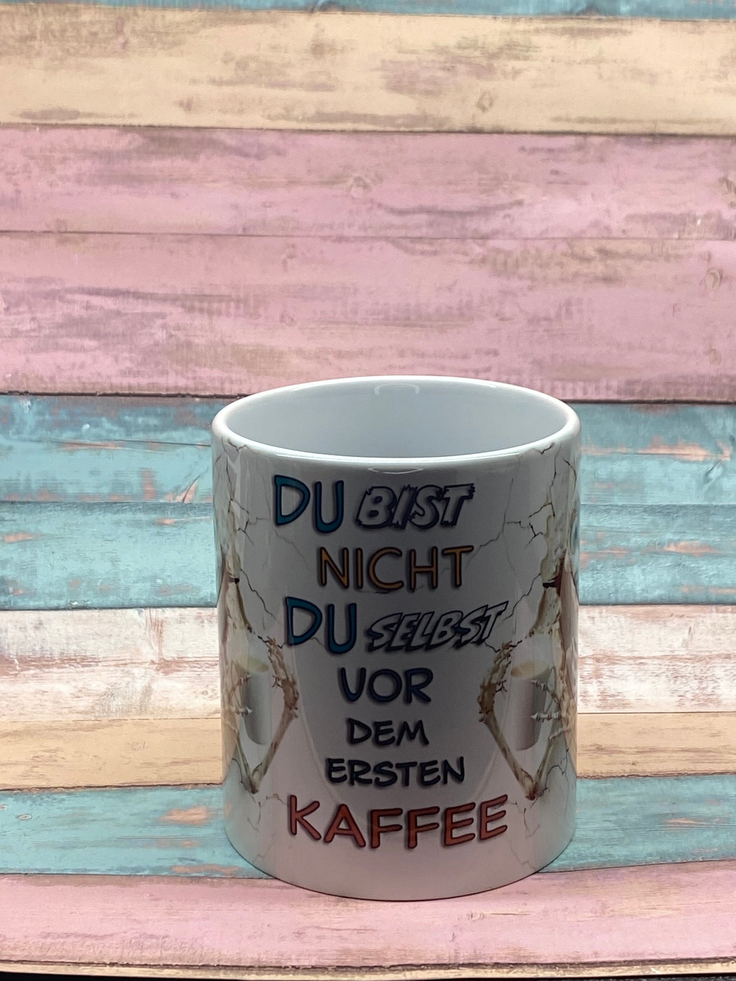 ☕ Lustige Kaffeetasse „Du bist nicht du selbst vor dem ersten Kaffee“