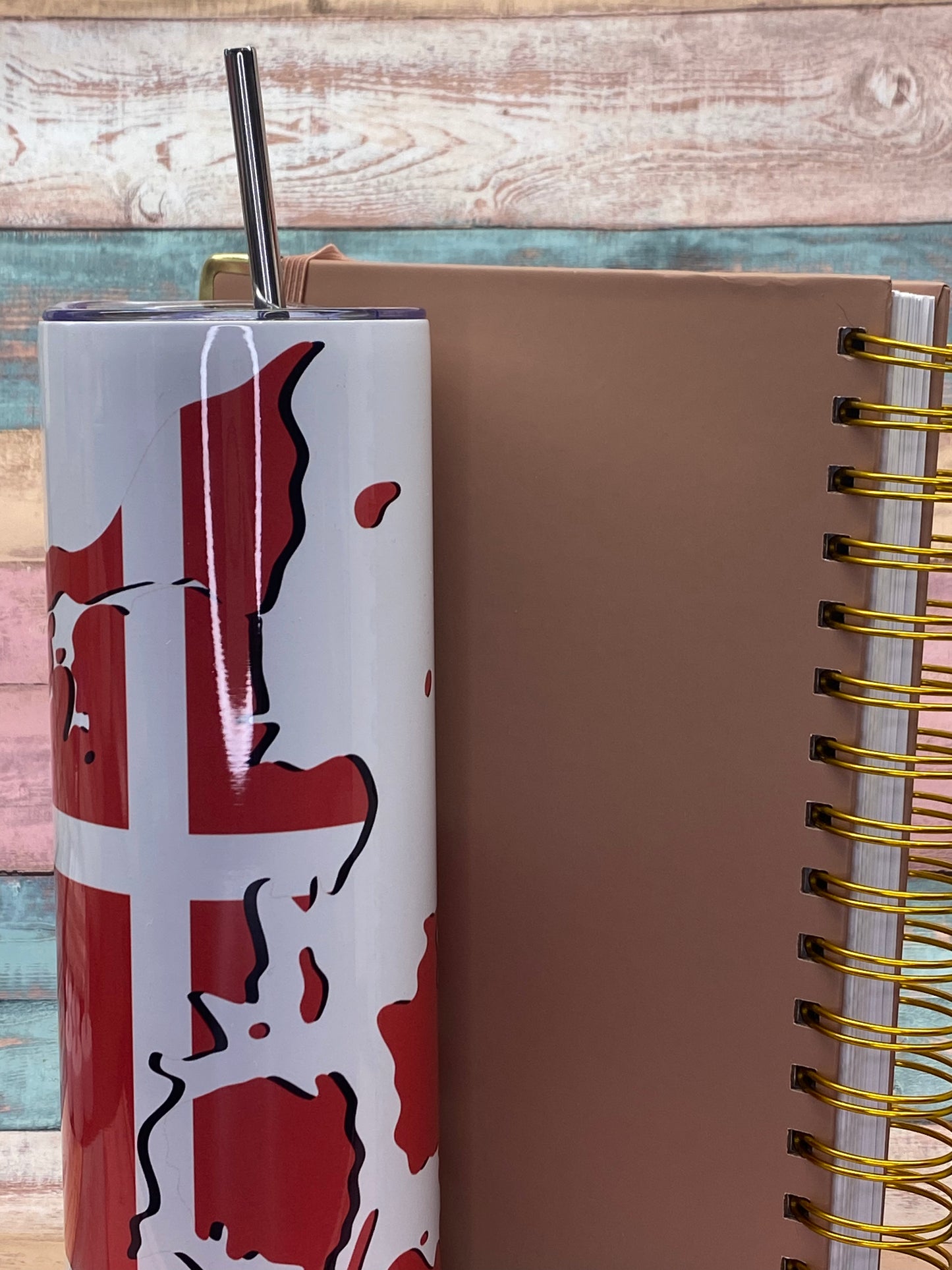 🇩🇰 Edelstahl Tumbler „DENMARK“ – modern, robust & stilvoll