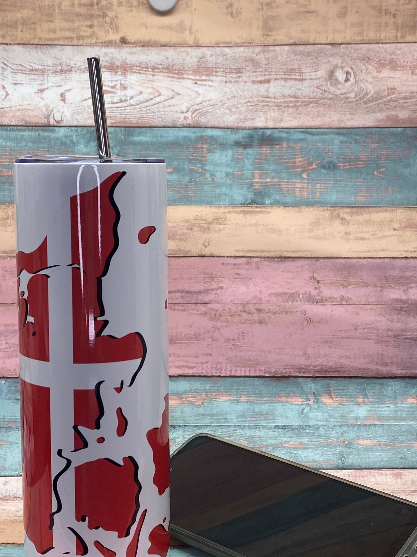 🇩🇰 Edelstahl Tumbler „DENMARK“ – modern, robust & stilvoll