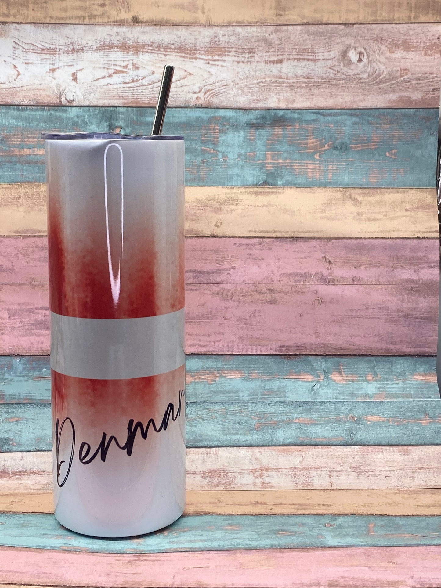 ❤️ Edelstahl Tumbler „LOVE – Denmark“ – stilvoll, modern & alltagstauglich