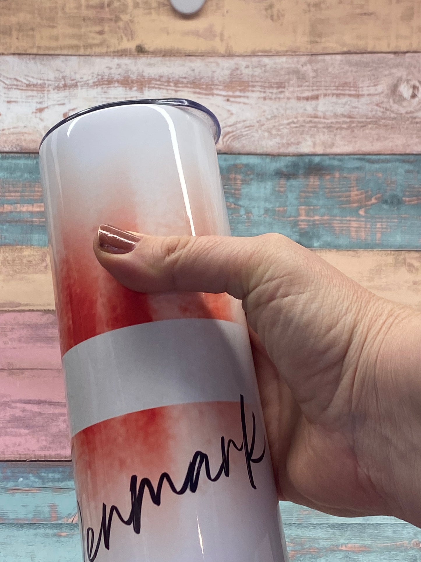 ❤️ Edelstahl Tumbler „LOVE – Denmark“ – stilvoll, modern & alltagstauglich