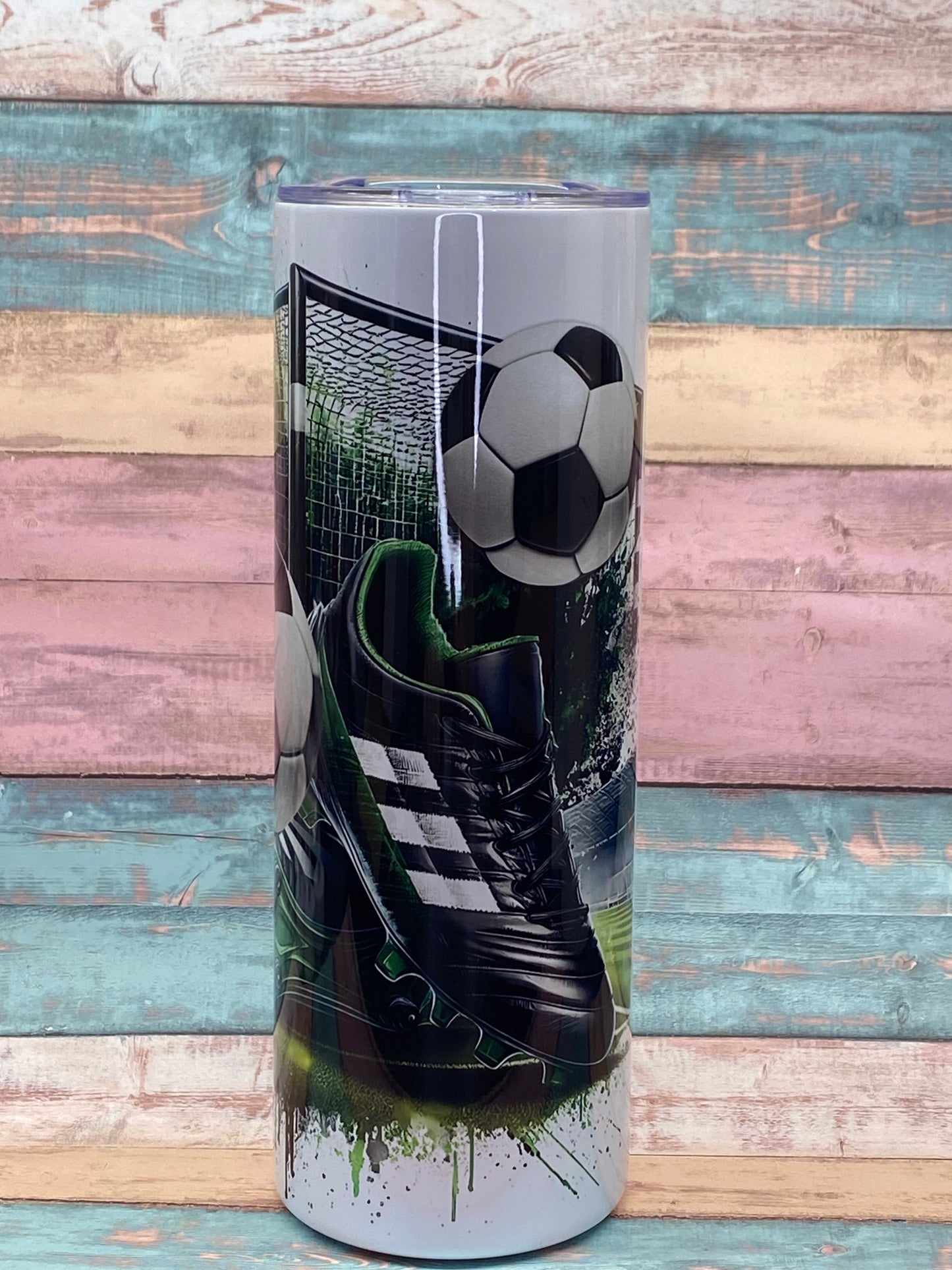 ⚽ Edelstahl Tumbler „Fußball Leidenschaft“ – für echte Kicker & Fans