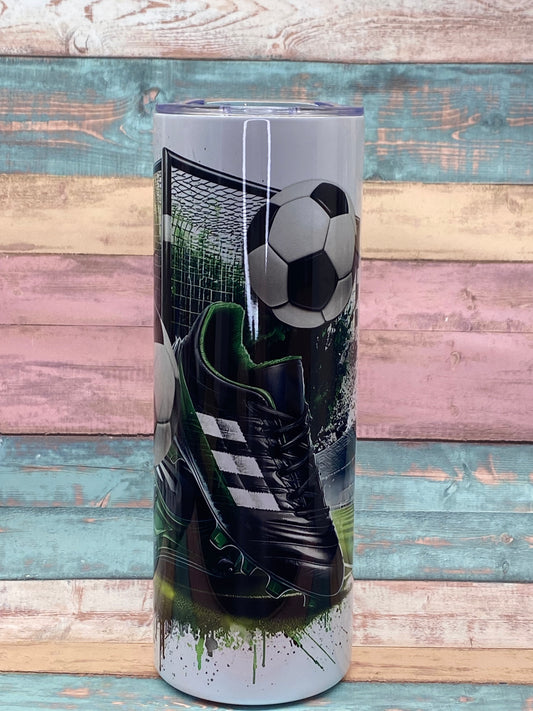 ⚽ Edelstahl Tumbler „Fußball Leidenschaft“ – für echte Kicker & Fans