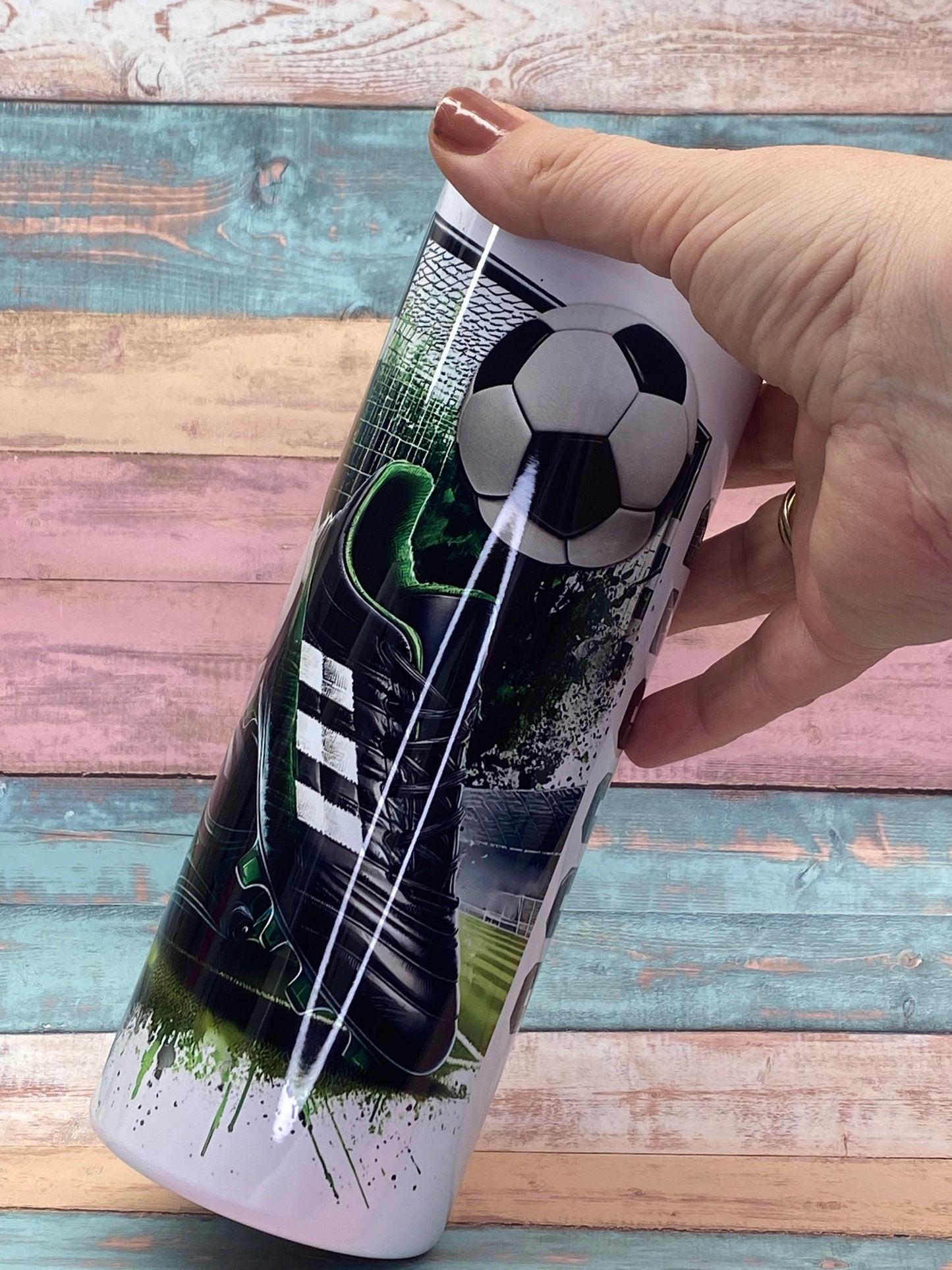 ⚽ Edelstahl Tumbler „Fußball Leidenschaft“ – für echte Kicker & Fans