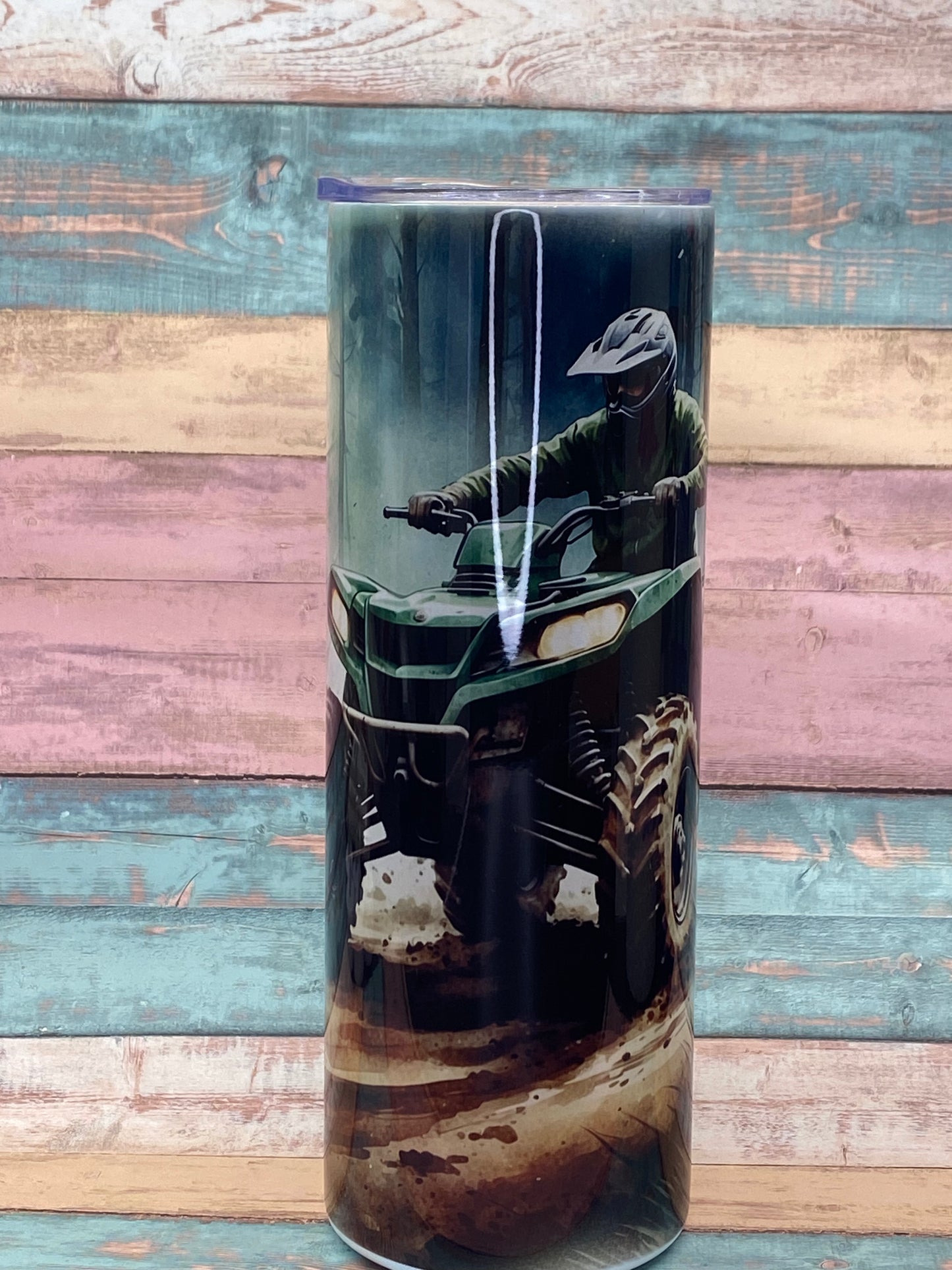 🏍️ Edelstahl Tumbler „ATV Adventure“ – Freiheit, Action & Natur