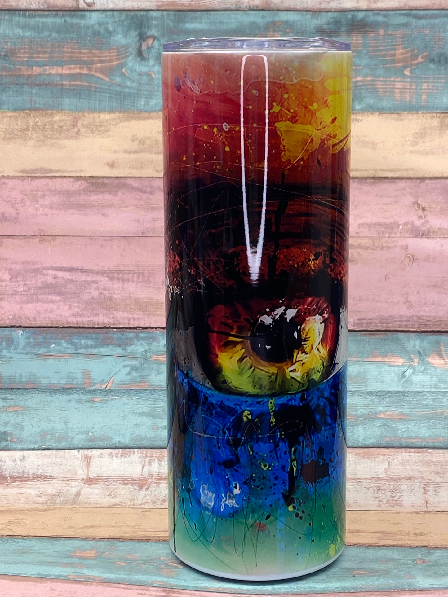 Edelstahltumbler „Color Eye“ – 20 oz (ca. 590 ml)