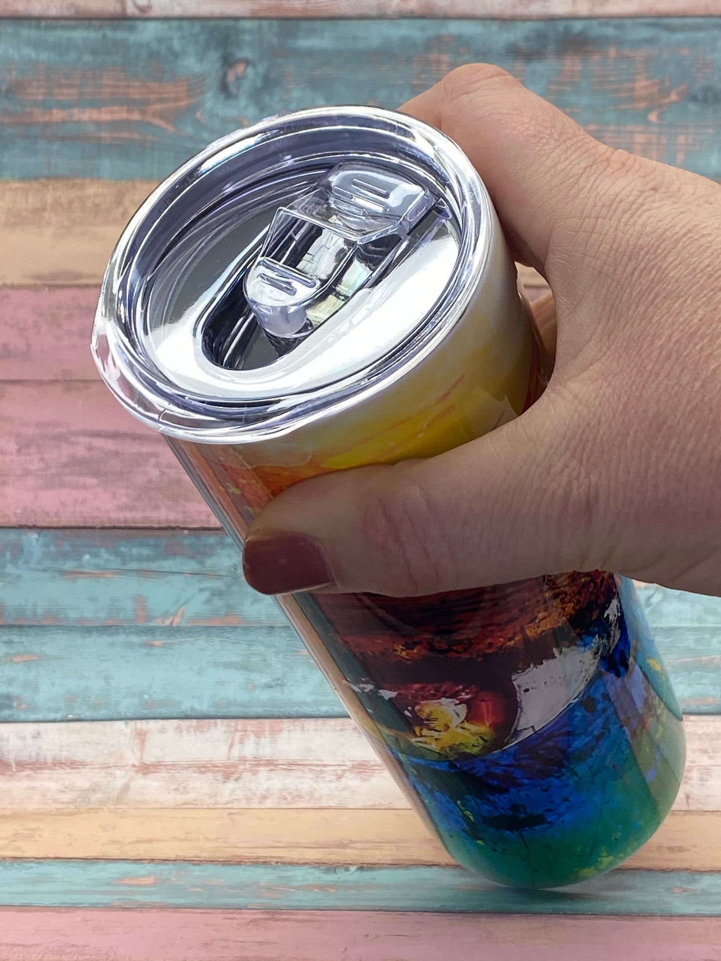 Edelstahltumbler „Color Eye“ – 20 oz (ca. 590 ml)