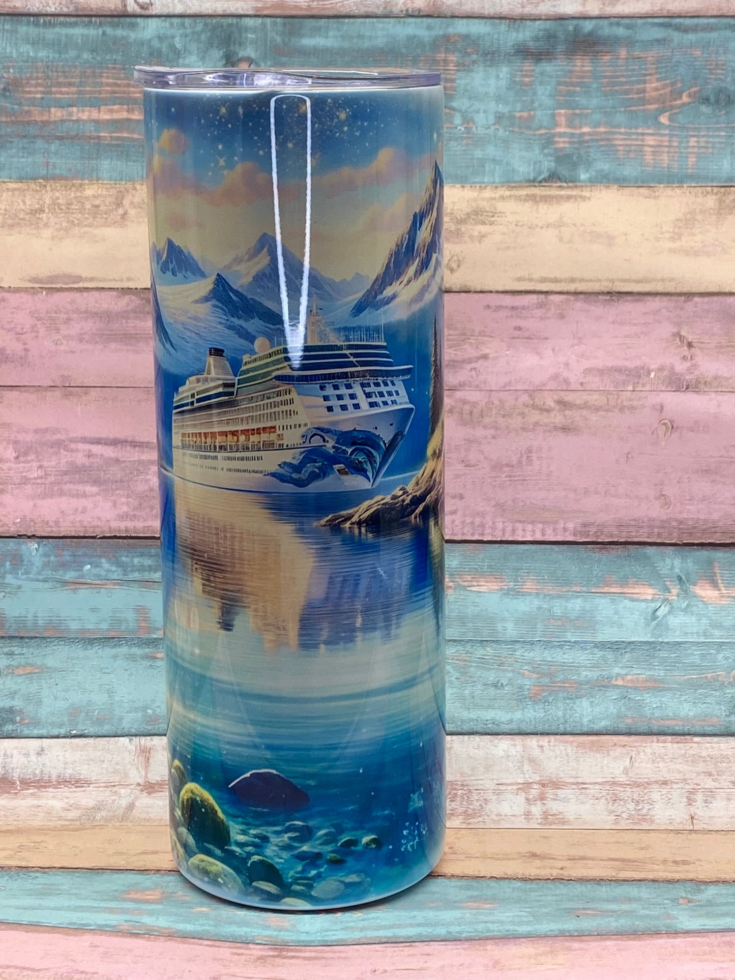 Edelstahltumbler „Nordic Wilderness“ – 20 oz (ca. 590 ml)