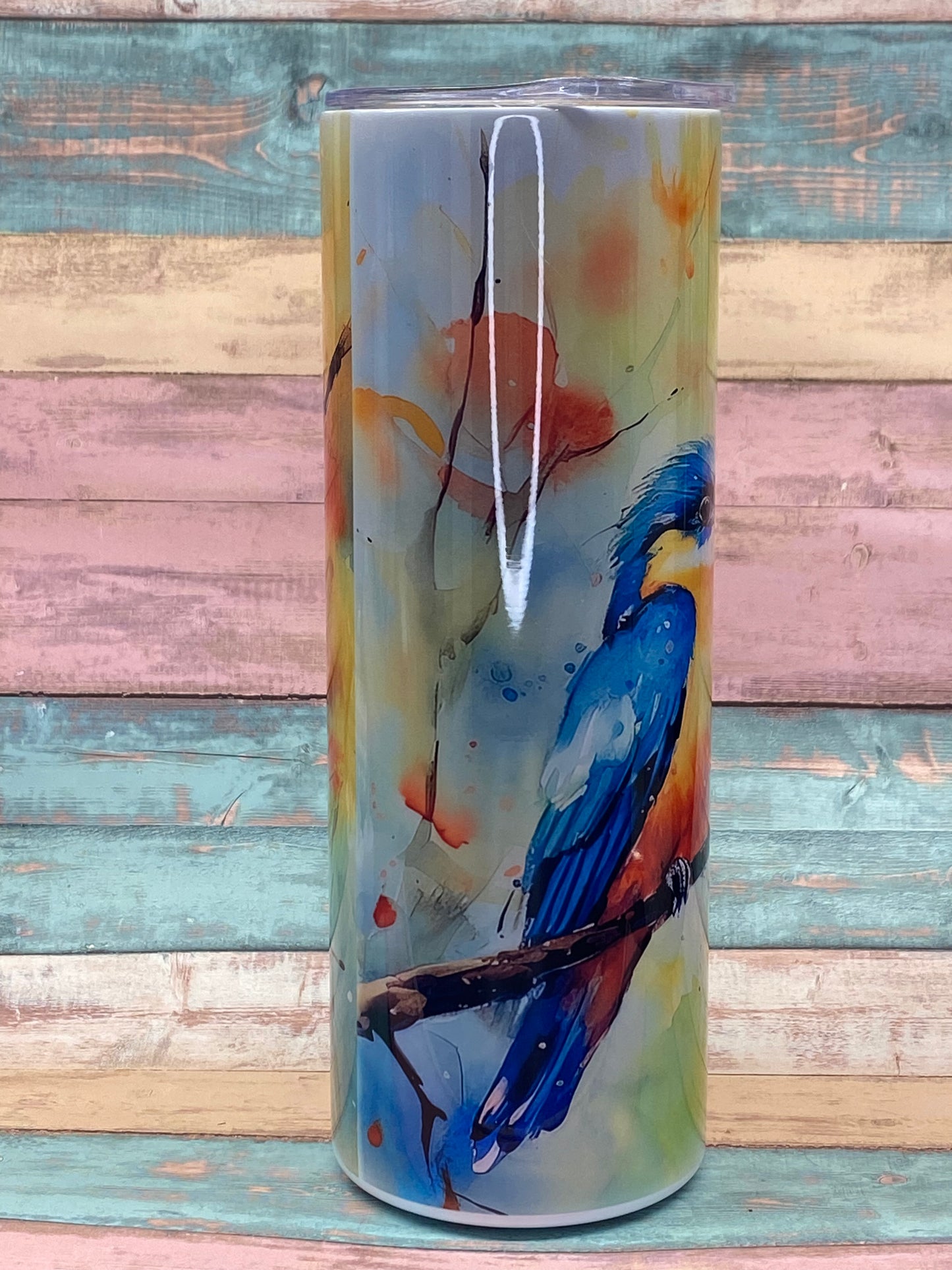 Edelstahltumbler „Eisvogel Duo“ – 20 oz (ca. 590 ml)