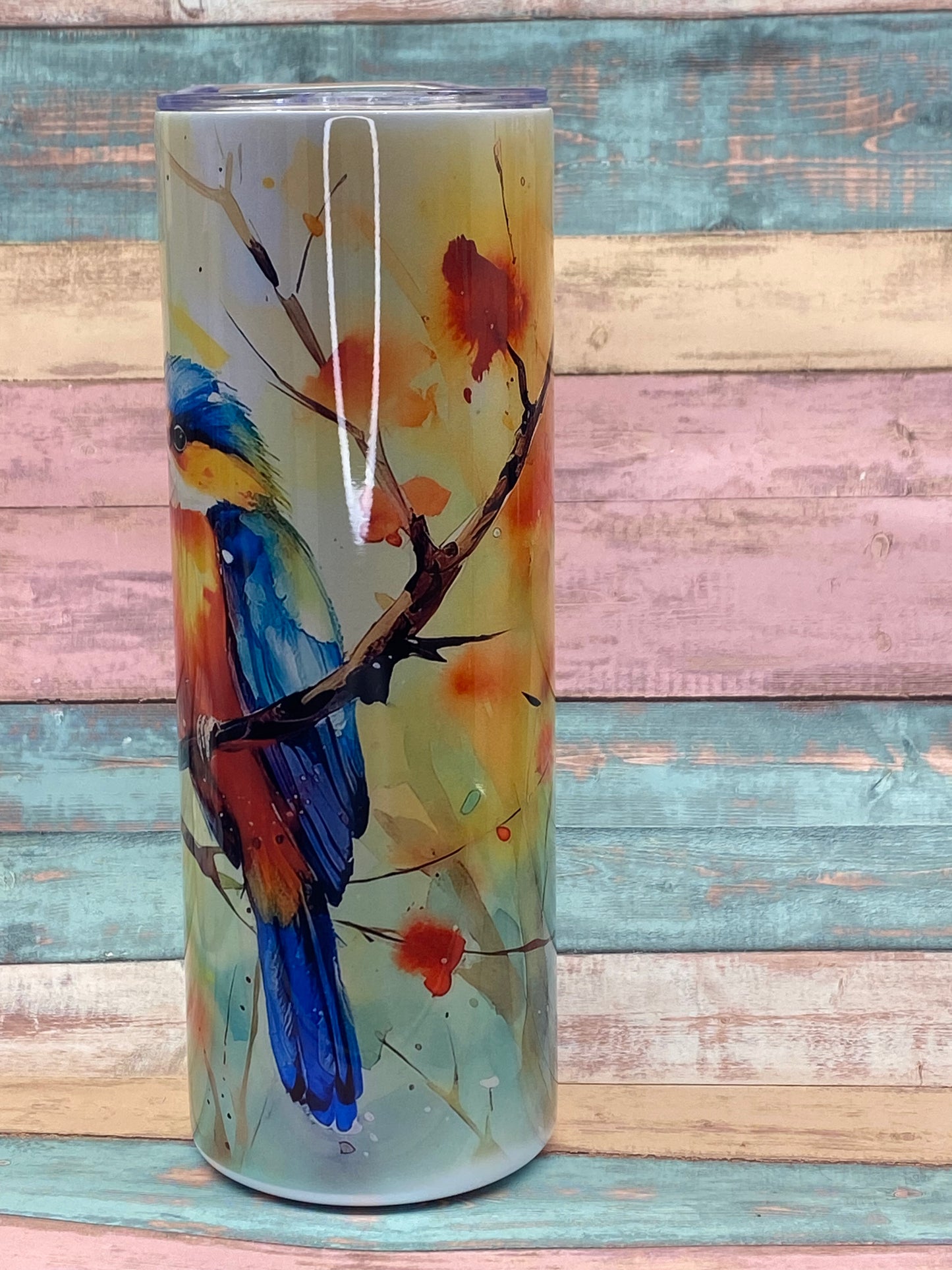 Edelstahltumbler „Eisvogel Duo“ – 20 oz (ca. 590 ml)