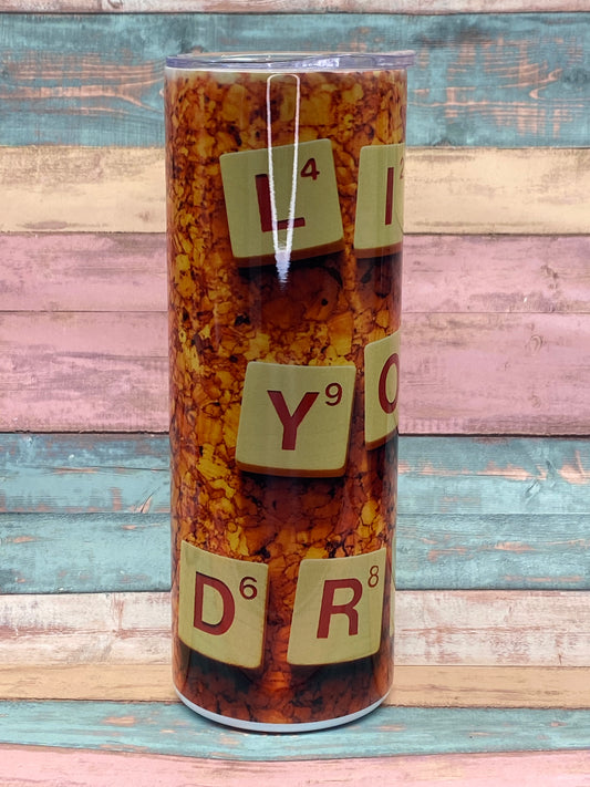 Edelstahl-Thermobecher „Live Your Dream“ – 20 oz (ca. 590 ml)