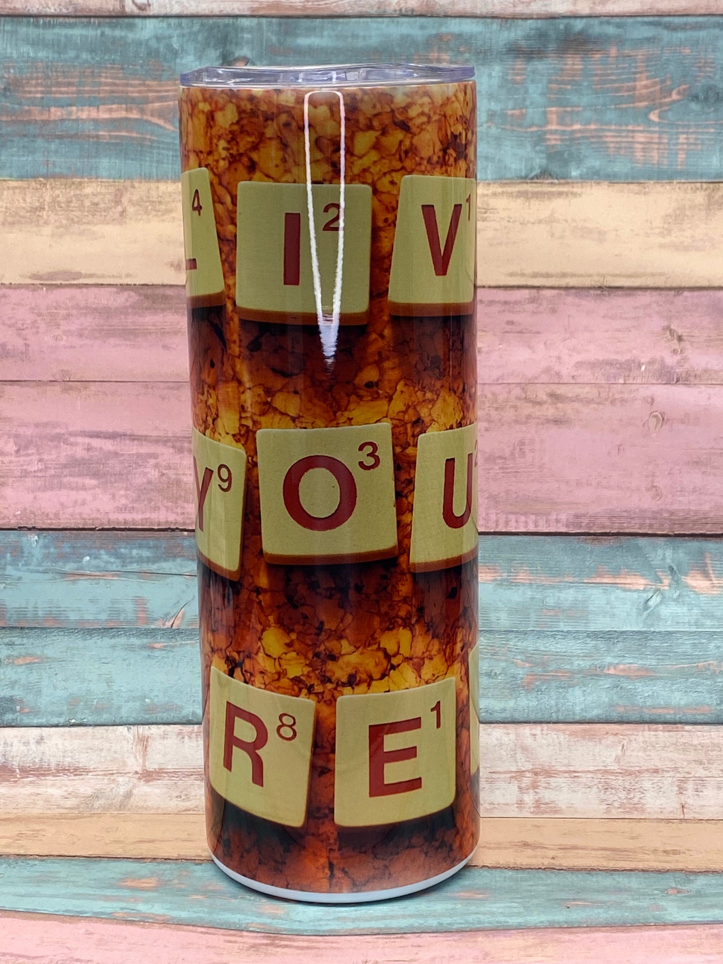 Edelstahl-Thermobecher „Live Your Dream“ – 20 oz (ca. 590 ml)