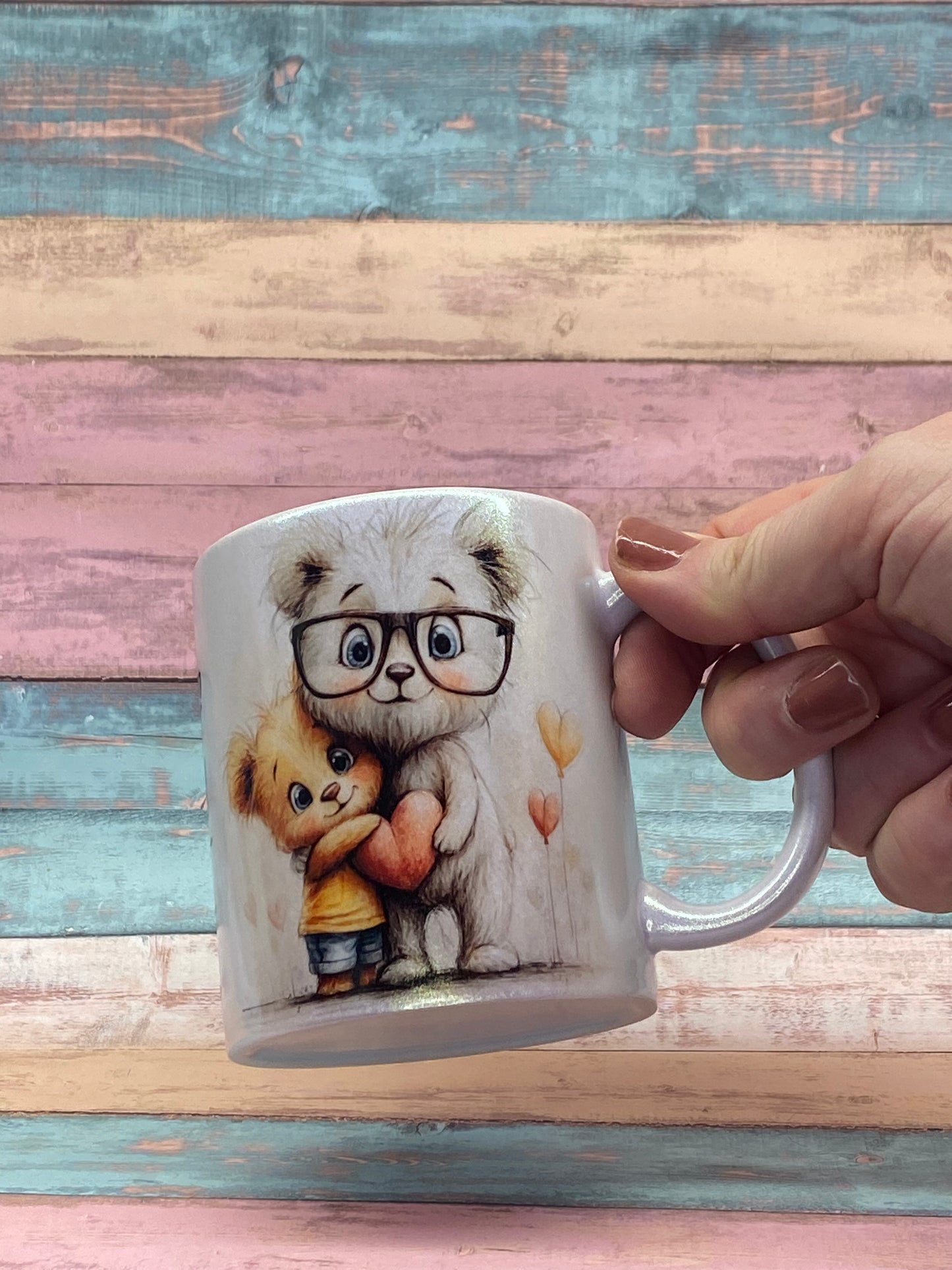 Keramiktasse „Opa, du bist einfach unent-bär-lich“