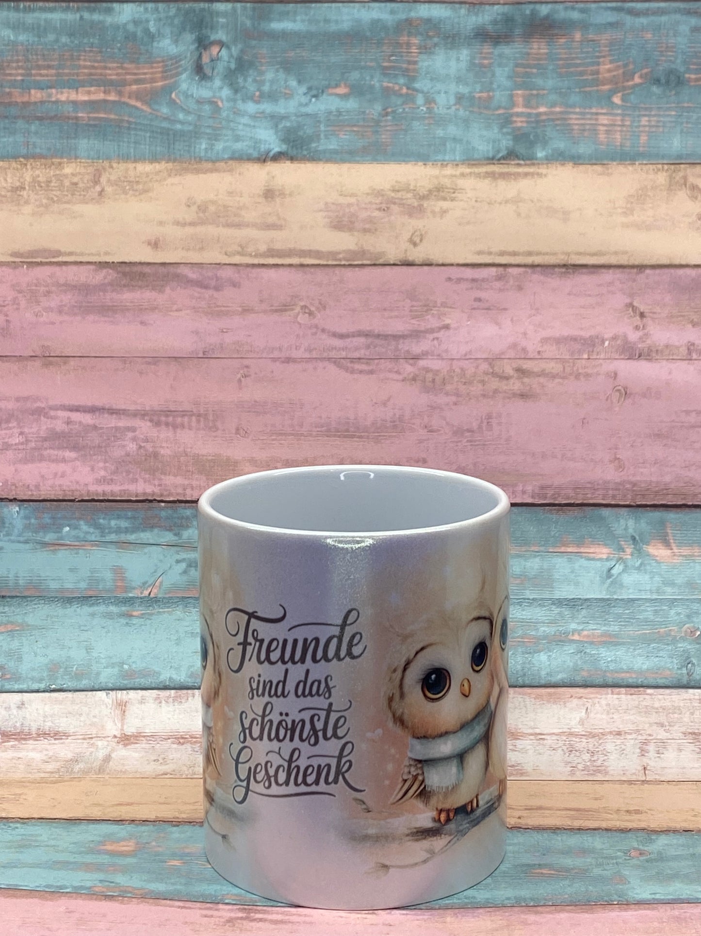 Tasse „Freunde sind das schönste Geschenk“ – liebevolle Freundschaftstasse