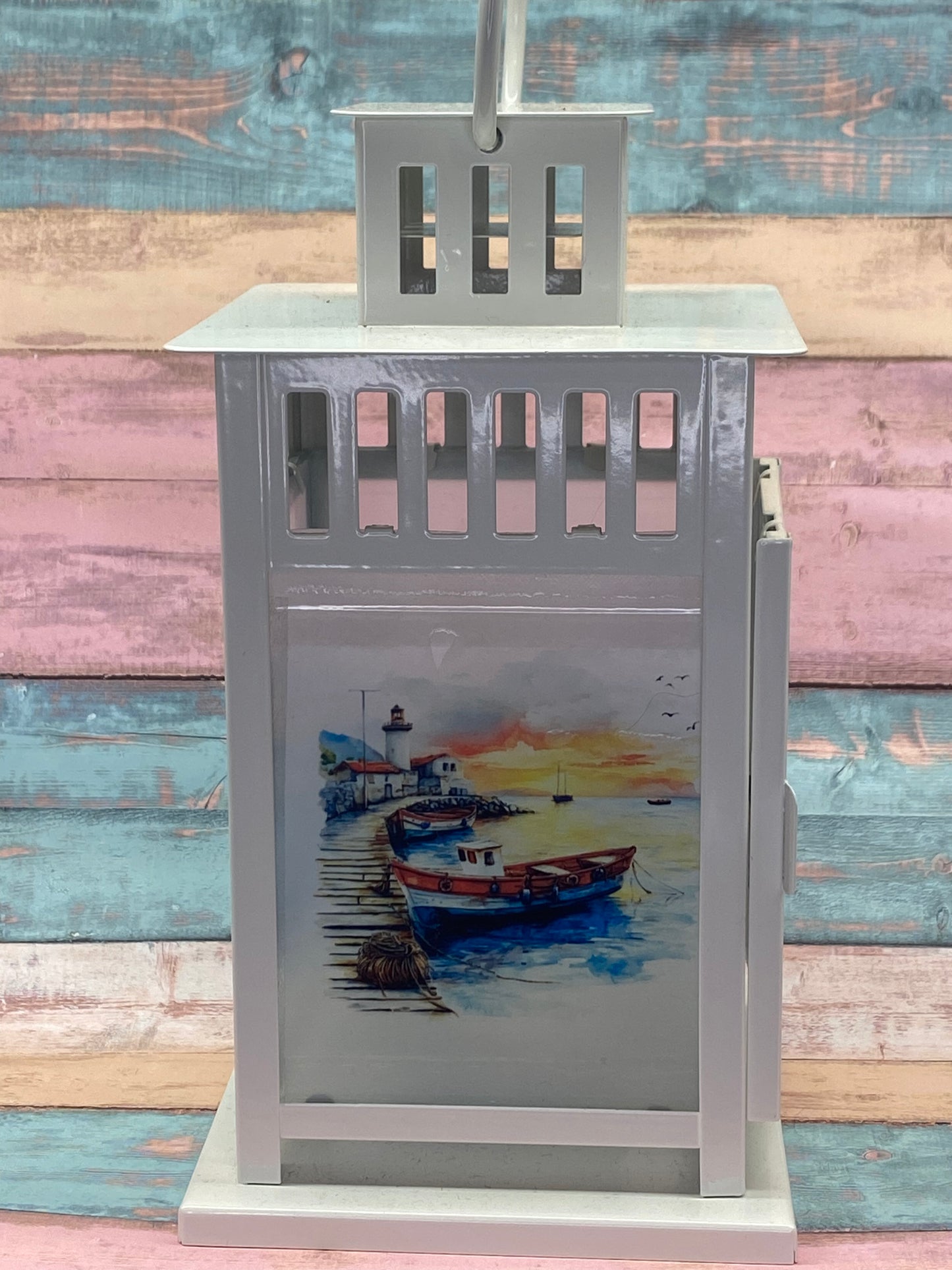 🕯️ Dekolaterne „Nimm dir Zeit für die Dinge, die dich glücklich machen“