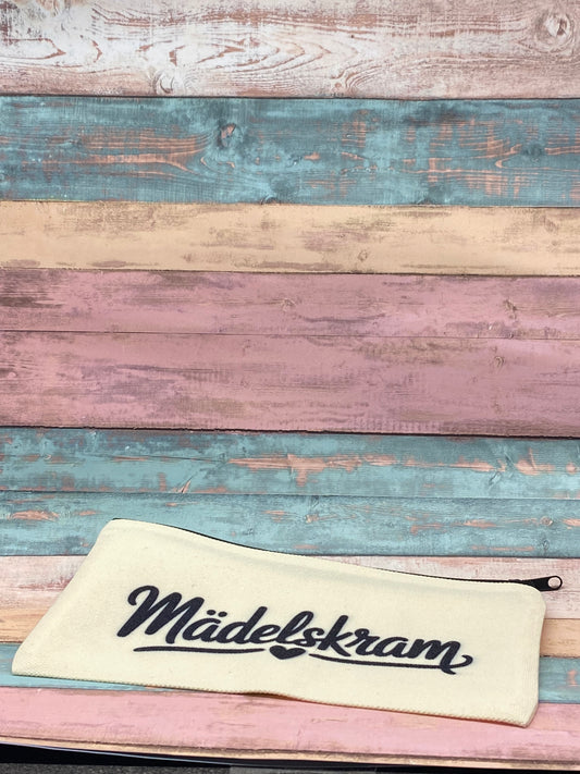 🧵 Mäppchen „Mädelkram“ – maritimes Design