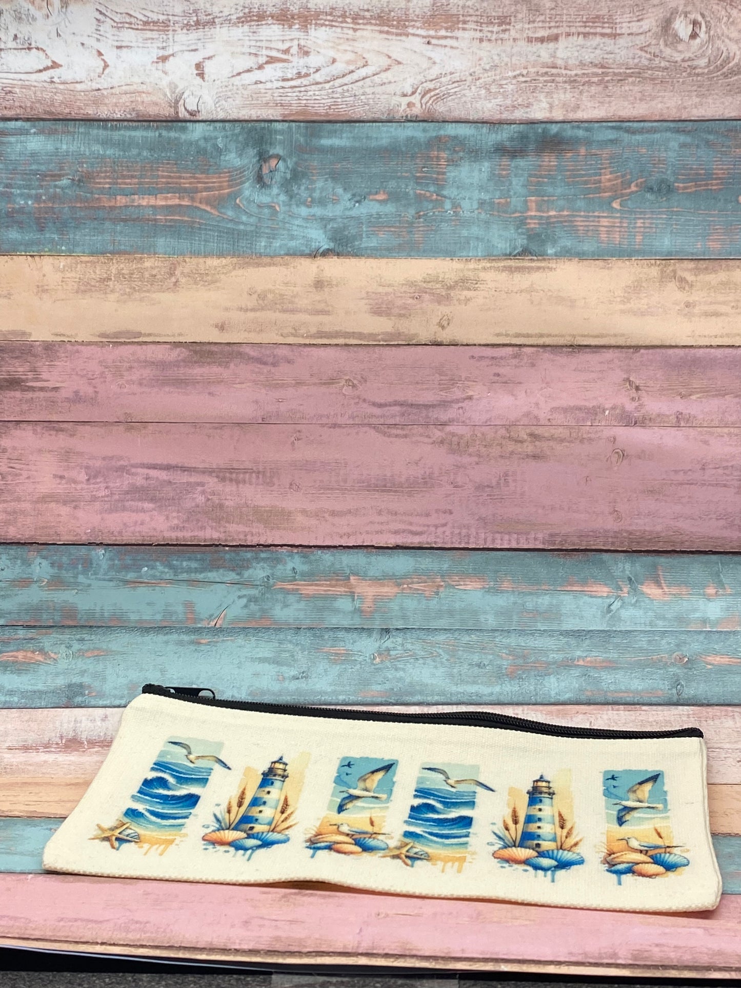 ✨ Kosmetiktasche „Wundertüte voller Lieblingssachen“ – maritimes Design