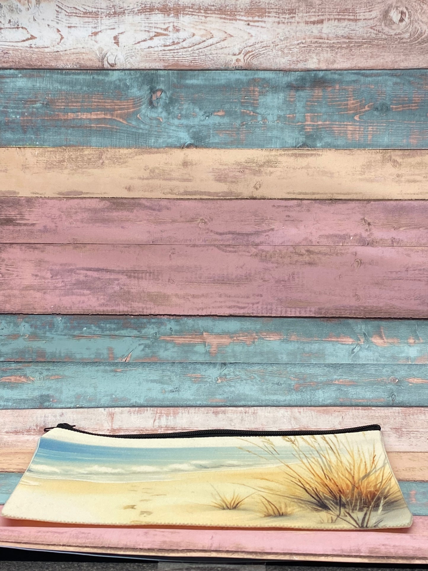 🧡 Kosmetiktasche „Wundertüte voller Lieblingssachen“ – maritimes Design