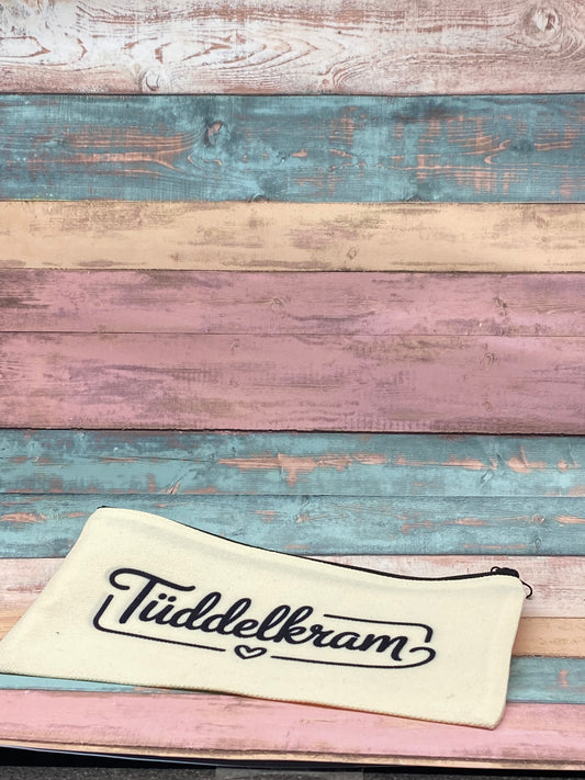 🧵 Stofftäschchen mit Reißverschluss – Maritimes Design